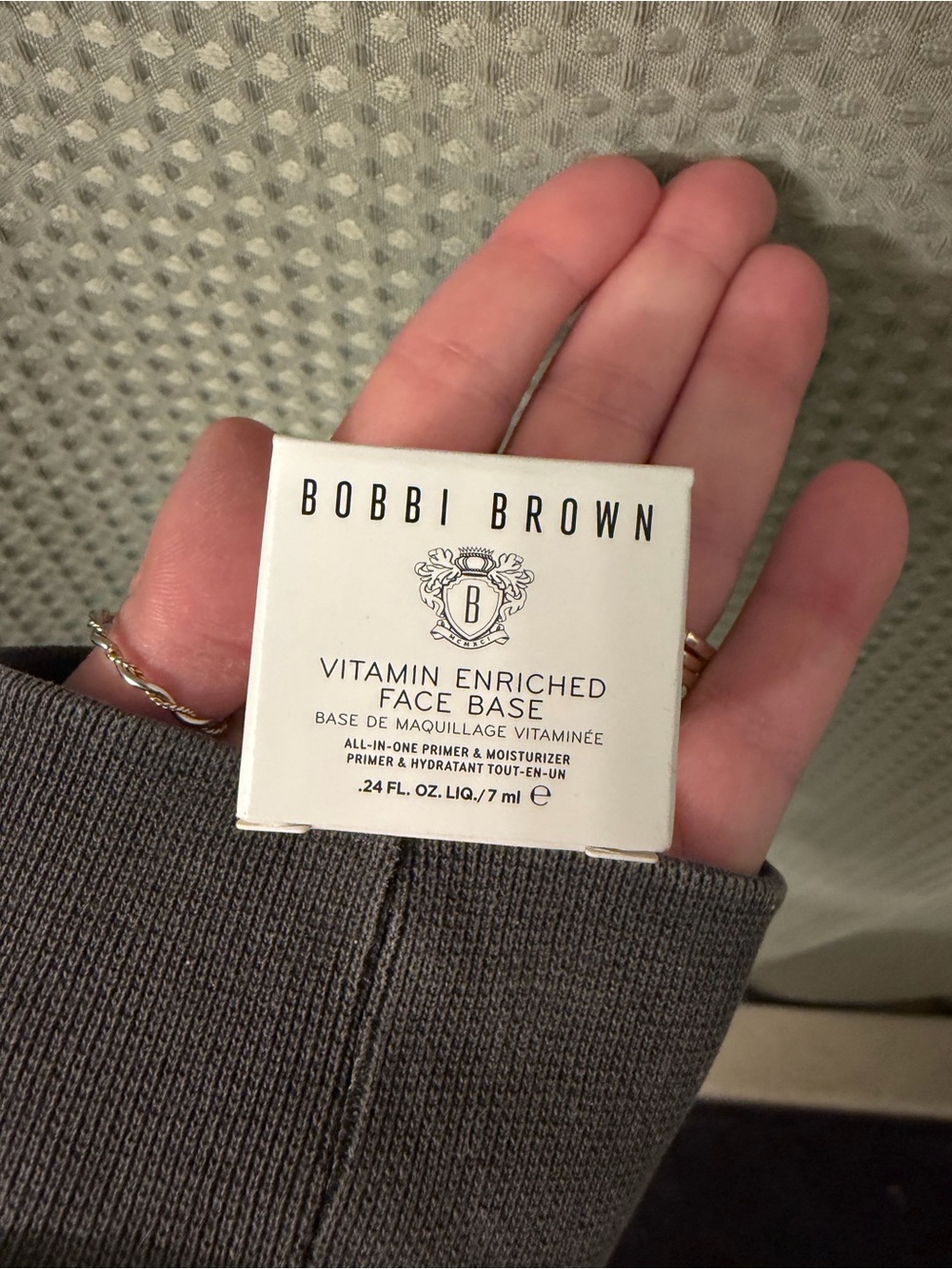 Bobbi Brown Vitamin Enriched Face Base in Cream White Packaging